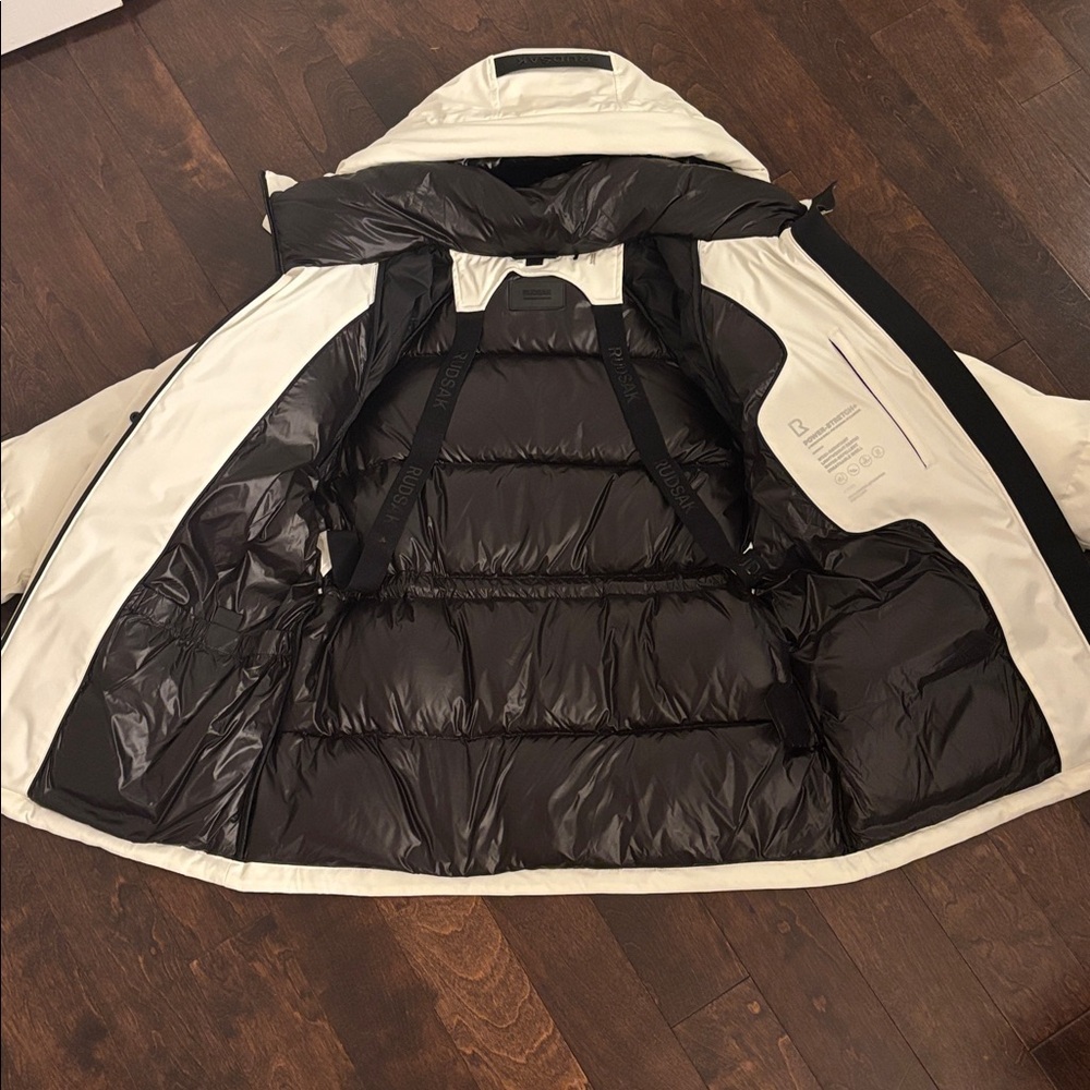 ◼️Rudsak Parka winter jacket color white, size Medium - Picture 8 of 12